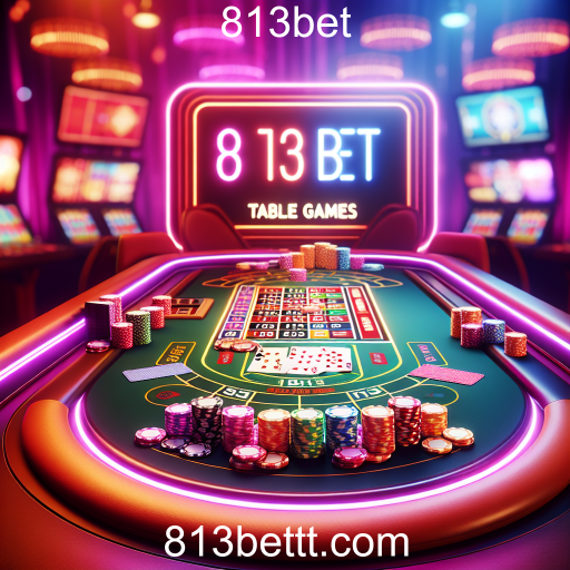 Descubra a Diversão dos Jogos de Mesa na 813bet